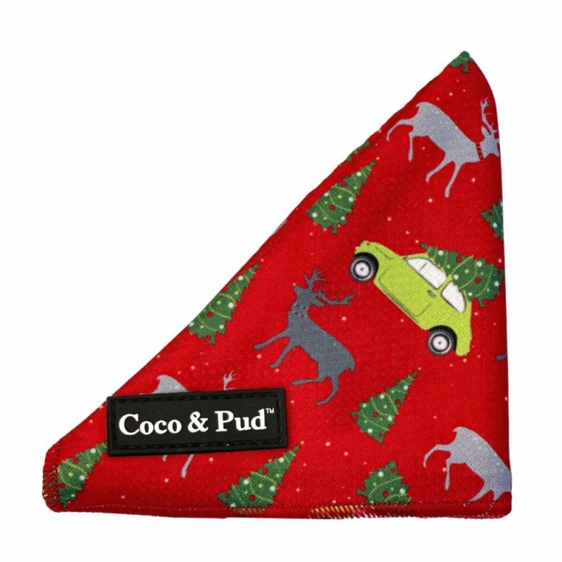 Bandanas | Deck The Paws Christmas Cat Bandana