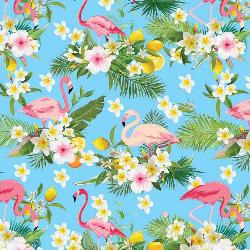 Bandanas | Flamingo Tropical Cat Bandana