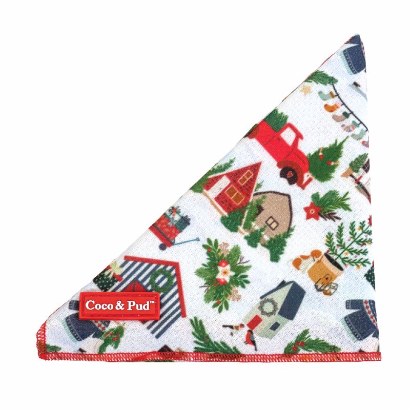 Bandanas | Home For Christmas Dog Bandana