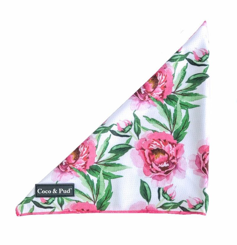 Bandanas | Peony Tie Up Dog Bandana