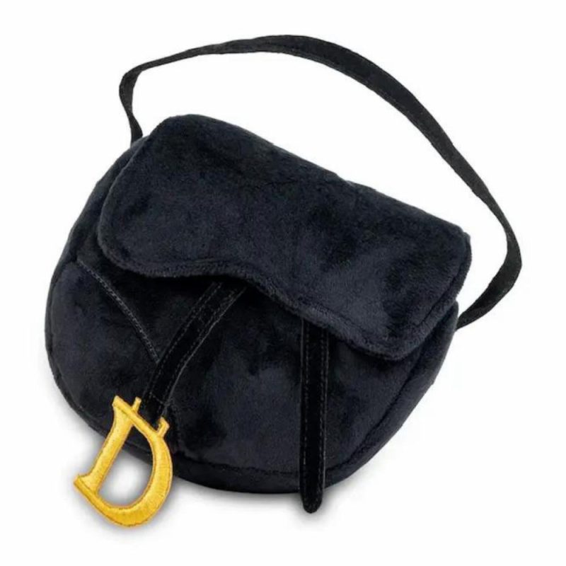 Birthday | Dogior Handbag Dog Toy – Black & Gold