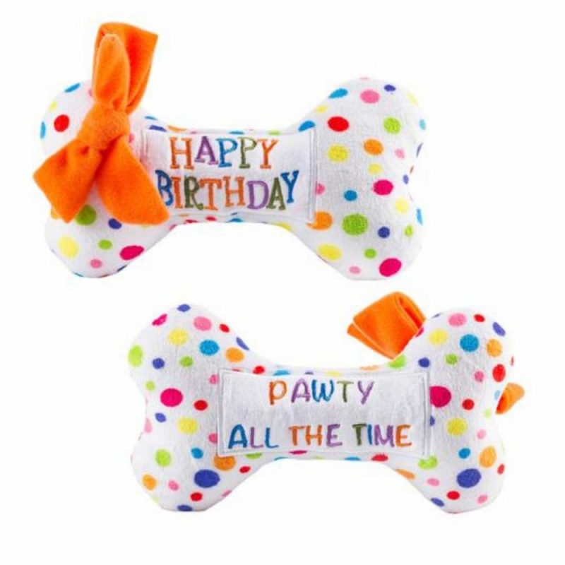 Birthday | Happy Birthday Bone Dog Toy