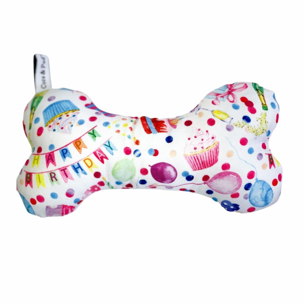 Birthday | Pawsome Party Bone Dog Toy