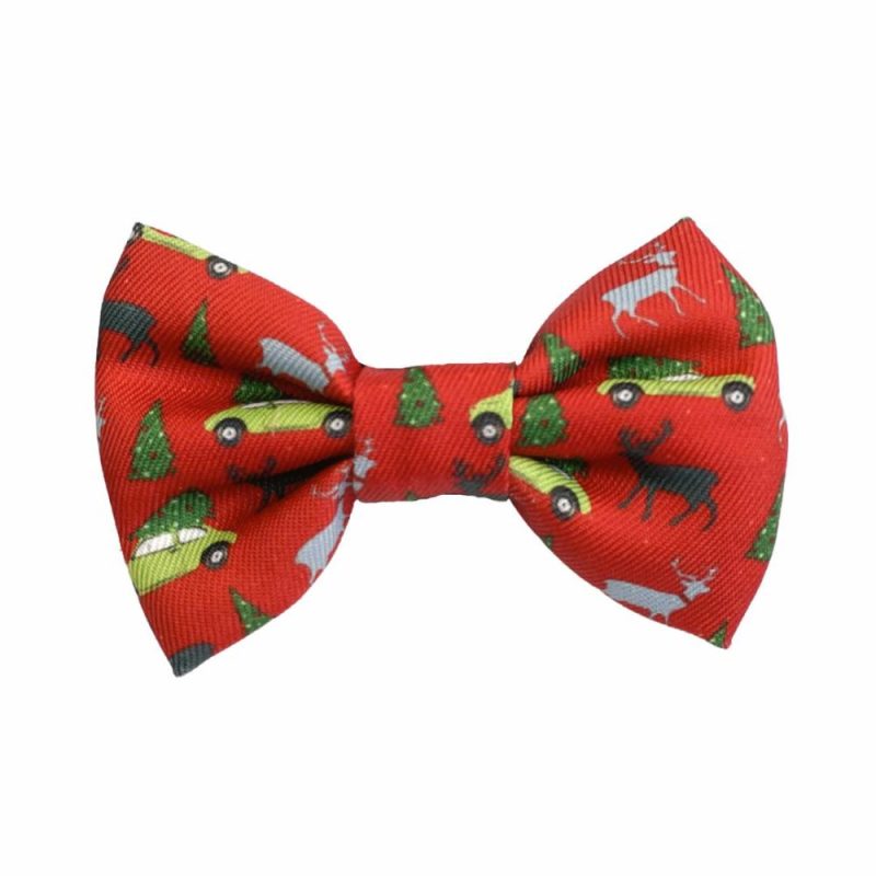 Bow Ties | Deck The Paws Christmas Dog Bow tie