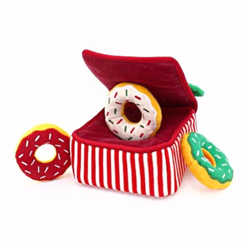 Christmas | Christmas Donutz Box Interactive Dog Toy