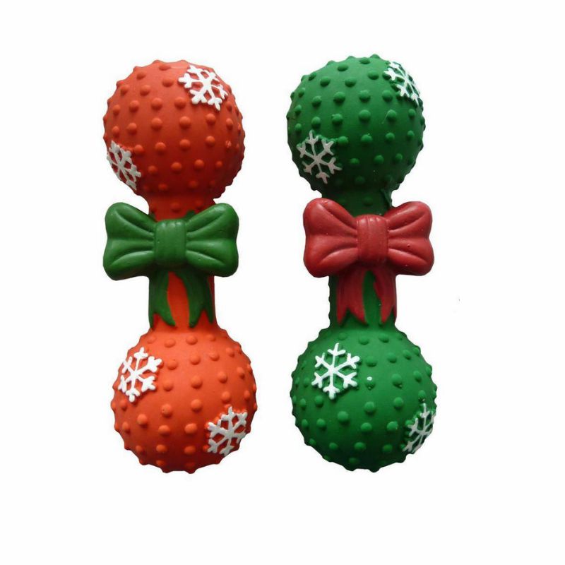 Christmas | Christmas Dumbbell Dog Toy