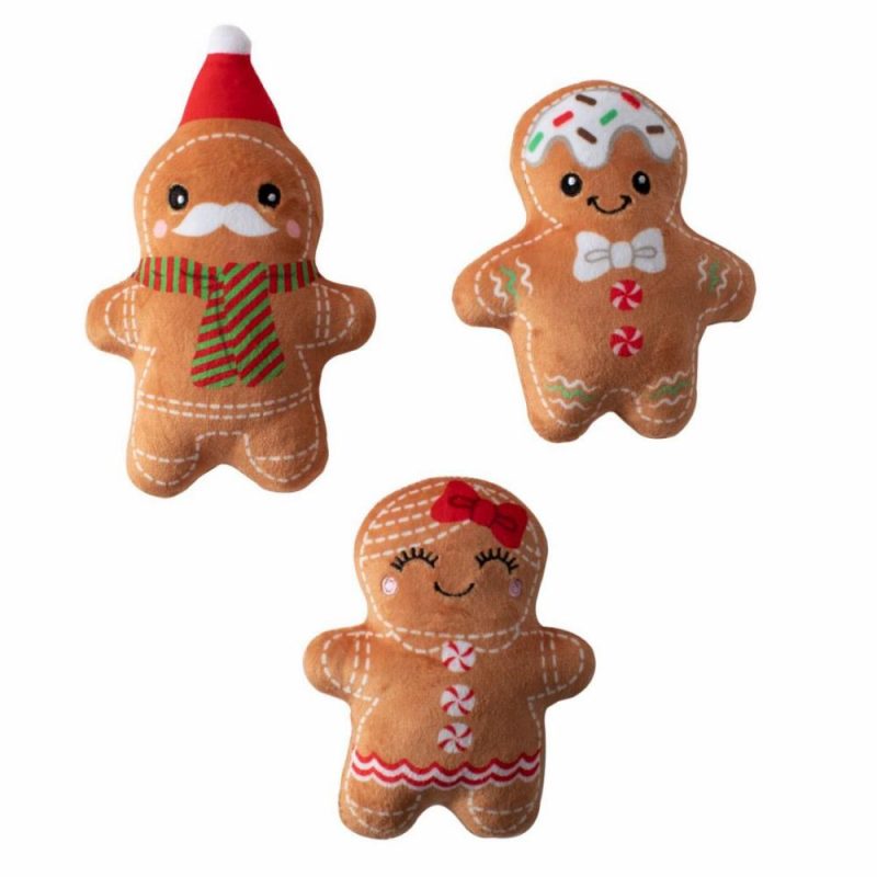 Christmas | Gingerbread Everything 3 pack Mini Dog Toy Set – Limited stock!