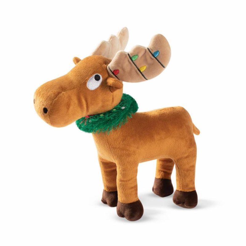 Christmas | Merry Christmoose Holiday Plush Dog Toy