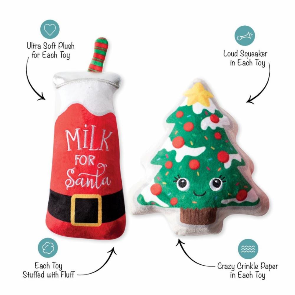 Christmas | Santa Ready Christmas Dog Toys