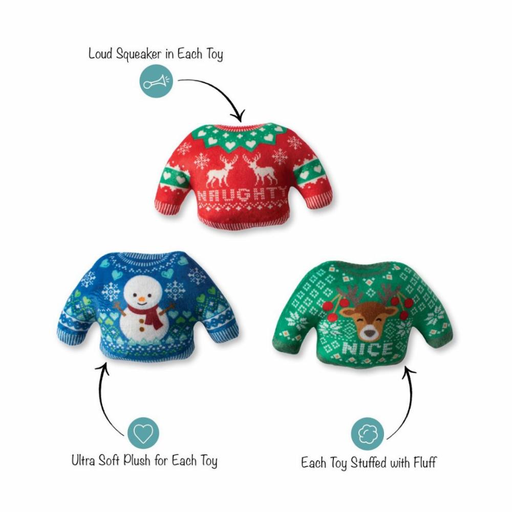 Christmas | The Snuggle Is Real 3 pack Mini Dog Toy Set – Limited stock!