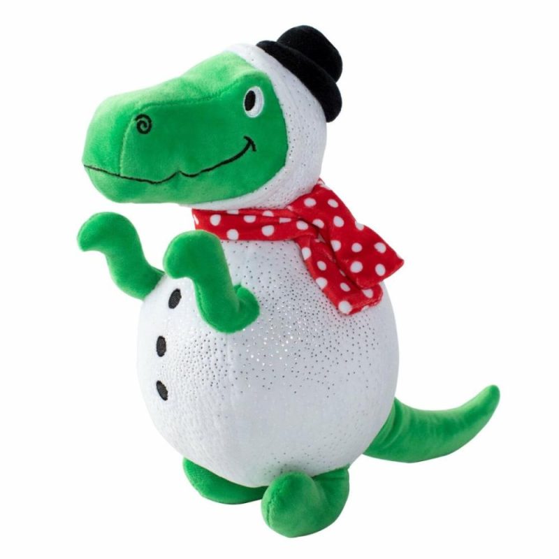 Christmas | Tyranno Snow Rus Rex Holiday Plush Dog Toy