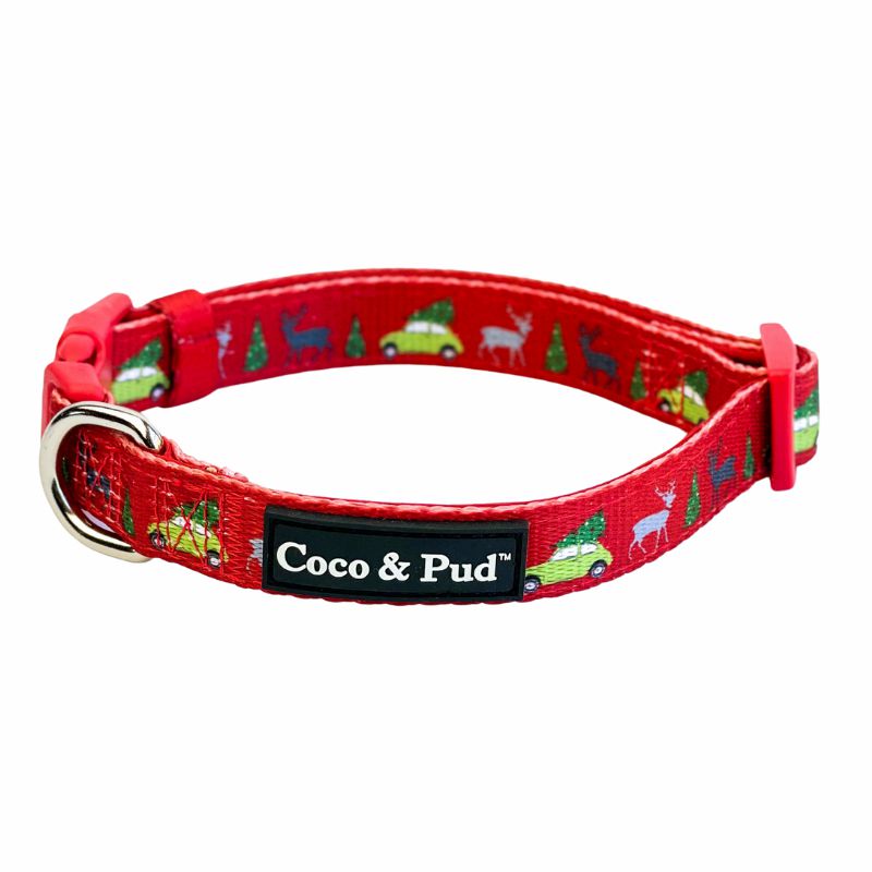 Collars | Deck The Paws Christmas Dog Collar