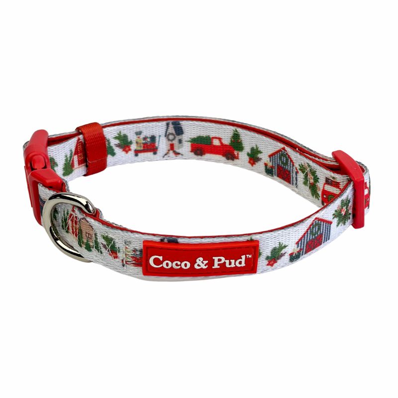 Collars | Home For Christmas Dog Collar