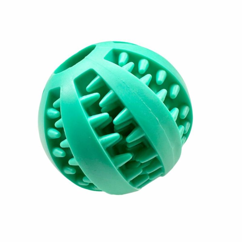 Easter | Enrichment Interactive Dog Treat Ball Toy – Seafoam