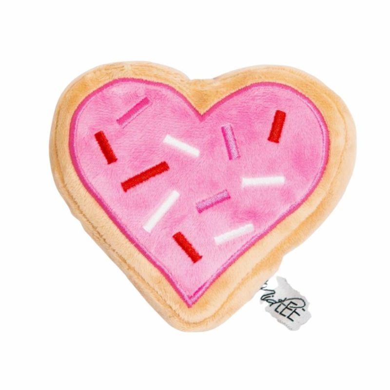 Easter | Pink Heart Sugar Cookie Dog Toy