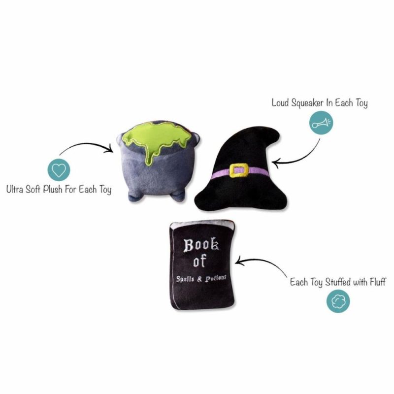 Halloween | For A Wicked Good Time Halloween Dog Toys – 3 pack minis