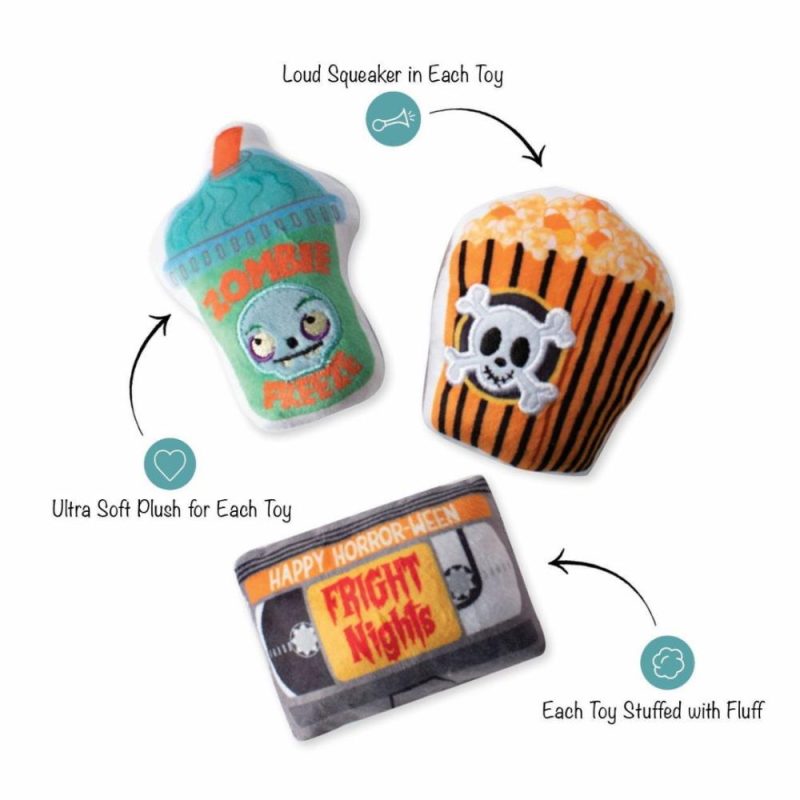 Halloween | Fright Nights Halloween Dog Toys – 3 pack minis