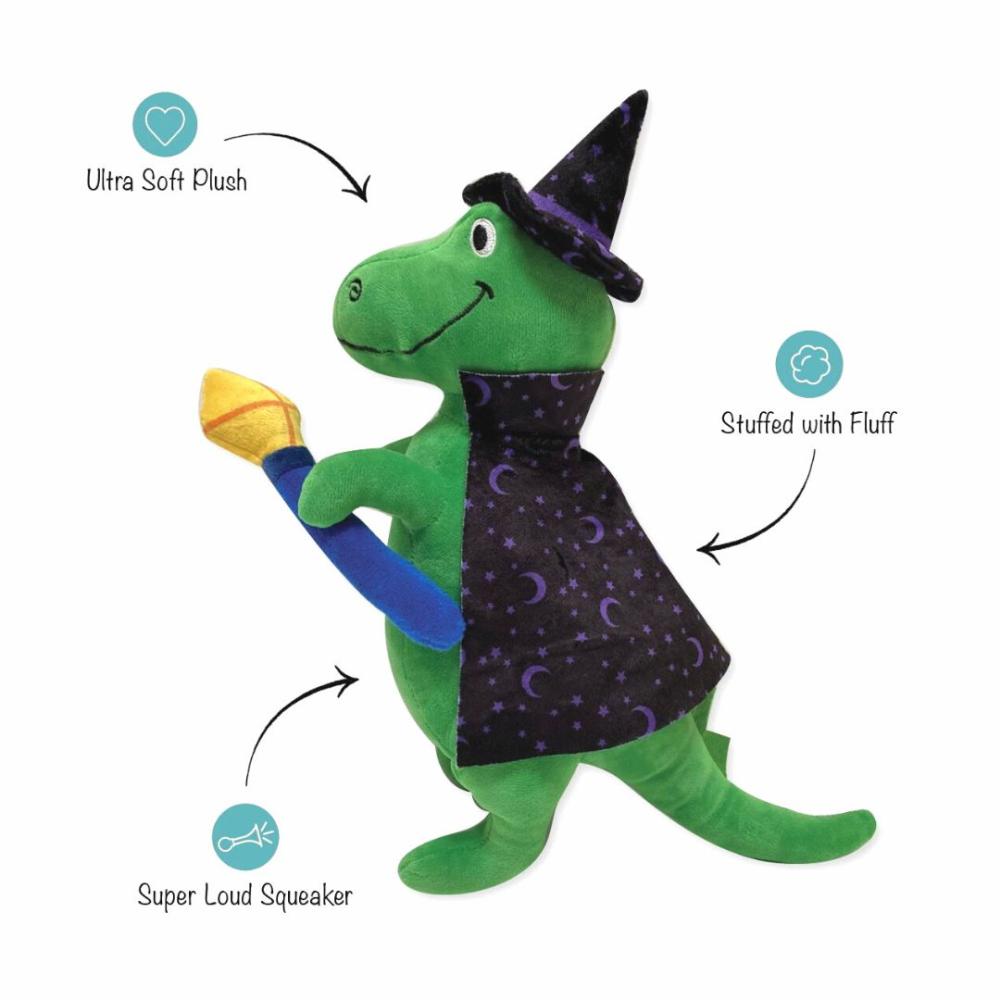 Halloween | Spell-a-Saurus Dino Witch Dog Toy