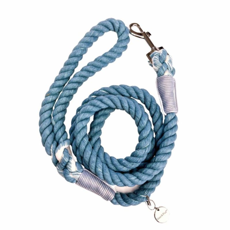 Leads | Boathouse Blue Rope Lead/ Leash