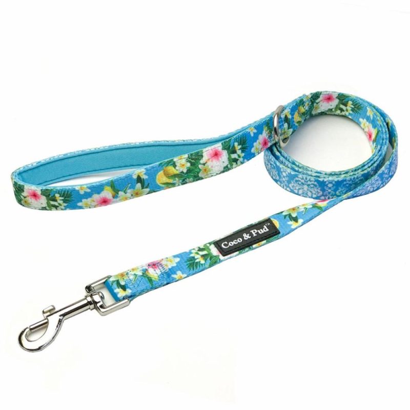 Leads | Flamingo Tropical Reversible Dog lead/ Leash