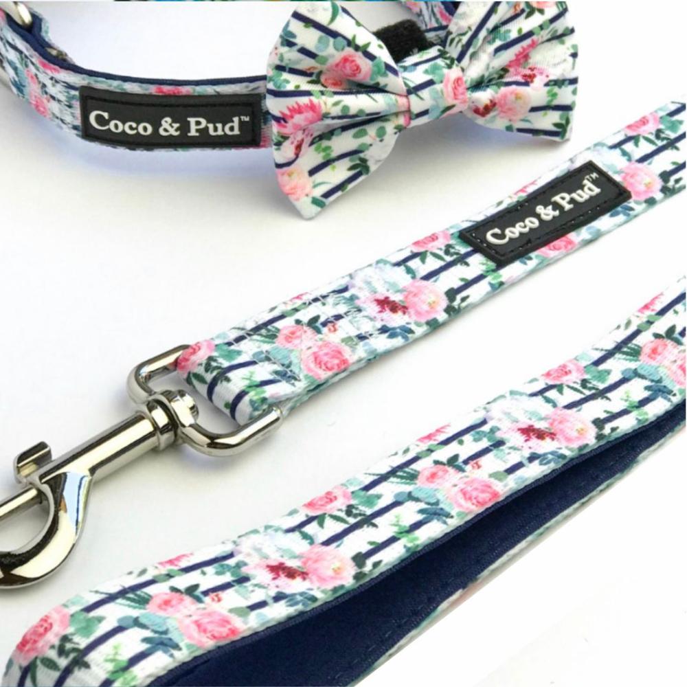 Leads | Floral Blooms Reversible Dog lead/ Leash