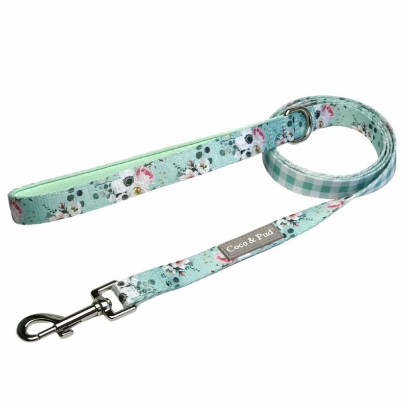 Leads | French Azure Reversible Dog lead/ Leash