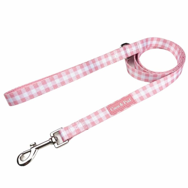 Leads | Gingham Rose Dog lead/ Leash