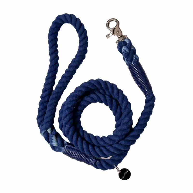 Leads | Navy Rope Lead/ Leash