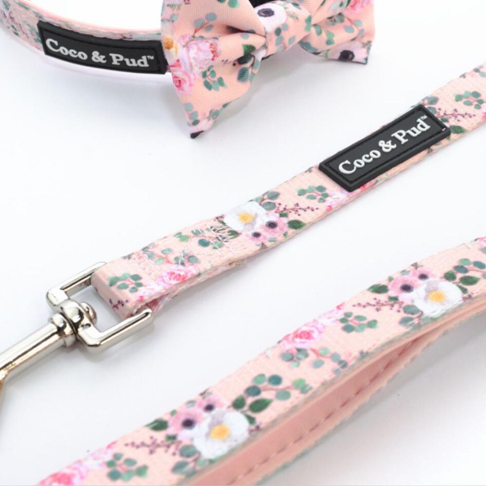 Leads | Provence Rose Reversible Dog lead/ Leash