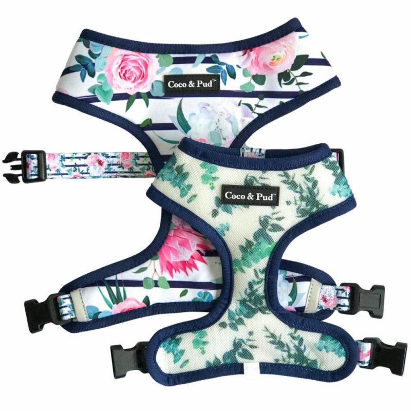 Reversible Harnesses | Floral Blooms Dog Harness