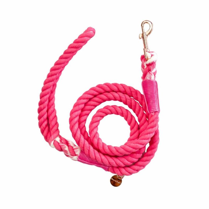 Rope Leads | Peony Rope Lead/ Leash