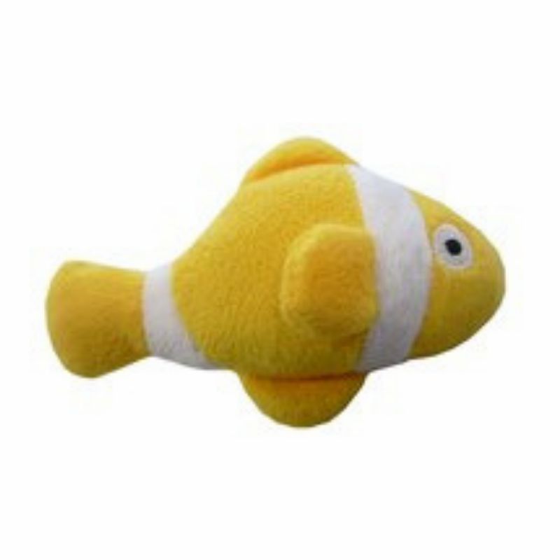 Toys | Clown Fish Organic Catnip Toy – Yellow