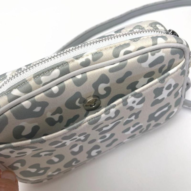 Travel Accessories | Amur Leopard ‘Dog Walking’ Crossbody Bag