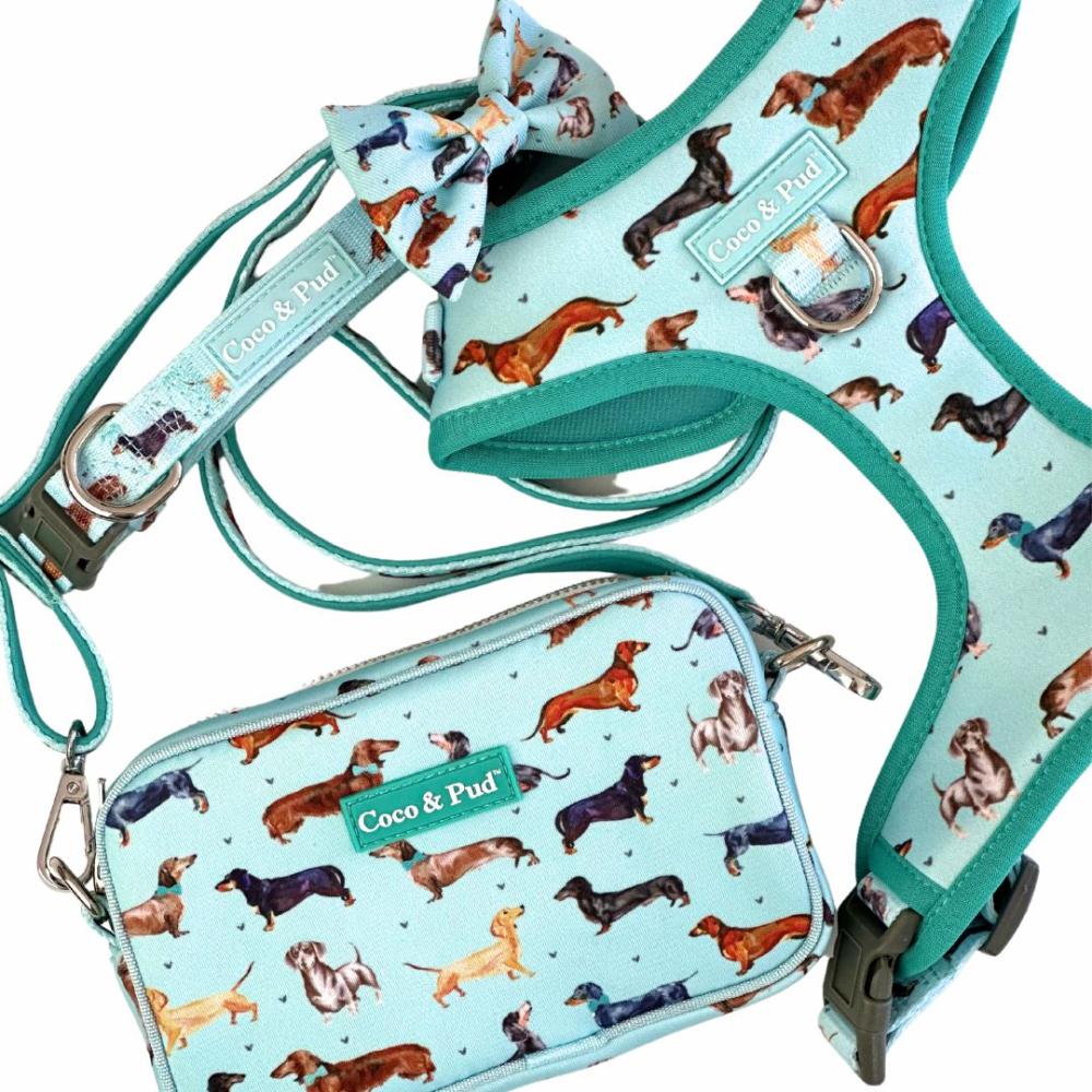 Travel Accessories | Doxie Love ‘Dog Walking’ Crossbody Bag