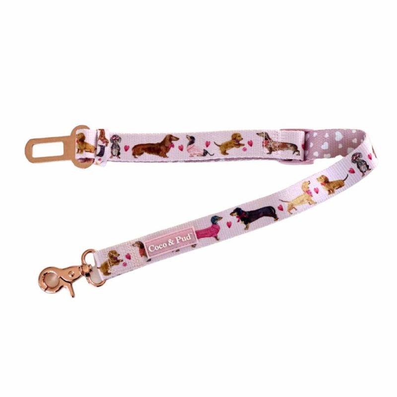 Travel Accessories | Doxie Rose Dog Car Seat Belt Restraint