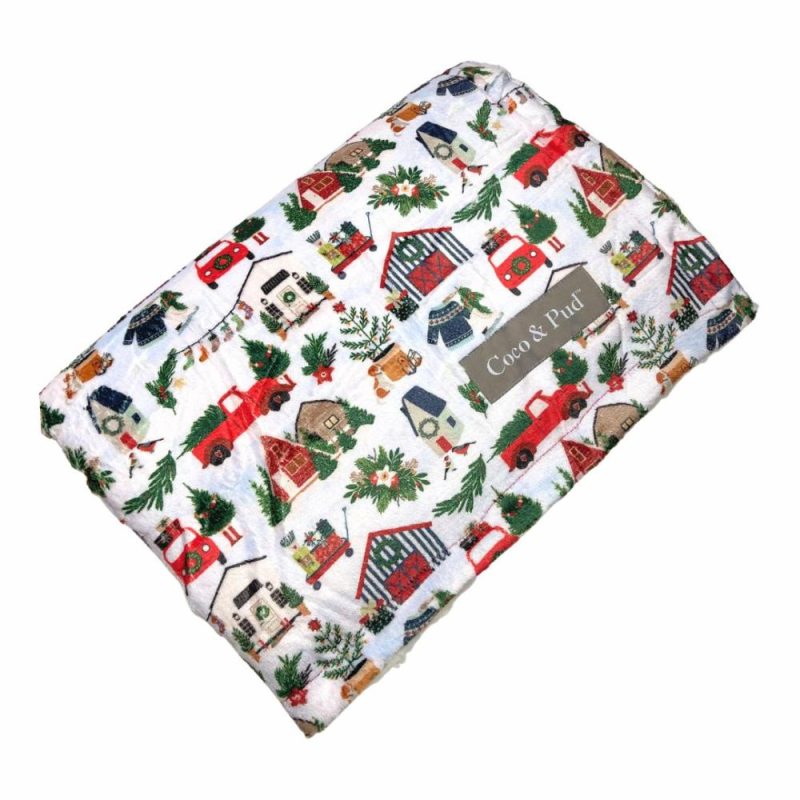 Travel Accessories | Home For Christmas Luxe Blanket