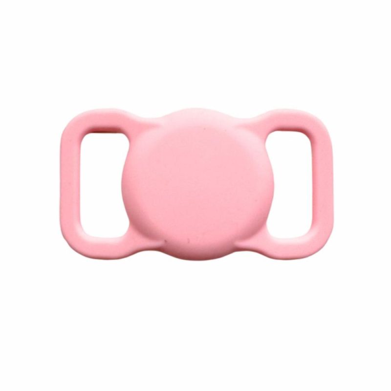 Travel Accessories | Pet AirTag Holder – Light Pink (M/L + Harnesses)