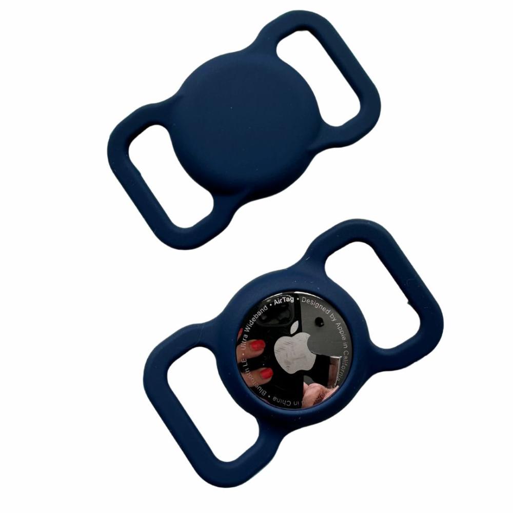 Travel Accessories | Pet AirTag Holder – Navy (M/L + Harnesses)