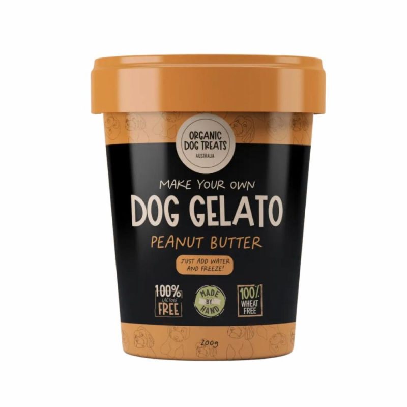 Treats | Organic Dog Treats Australia – 100% Organic Dog Gelato Kit – Peanut Butter