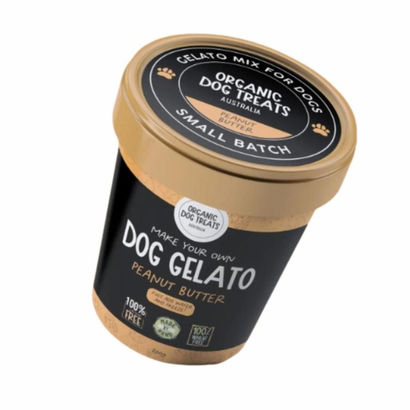 Treats | Organic Dog Treats Australia – 100% Organic Dog Gelato Kit – Peanut Butter