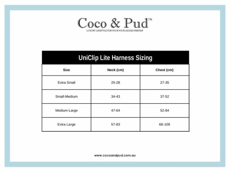 UniClip Harnesses | Amur Leopard UniClip Lite Dog Harness