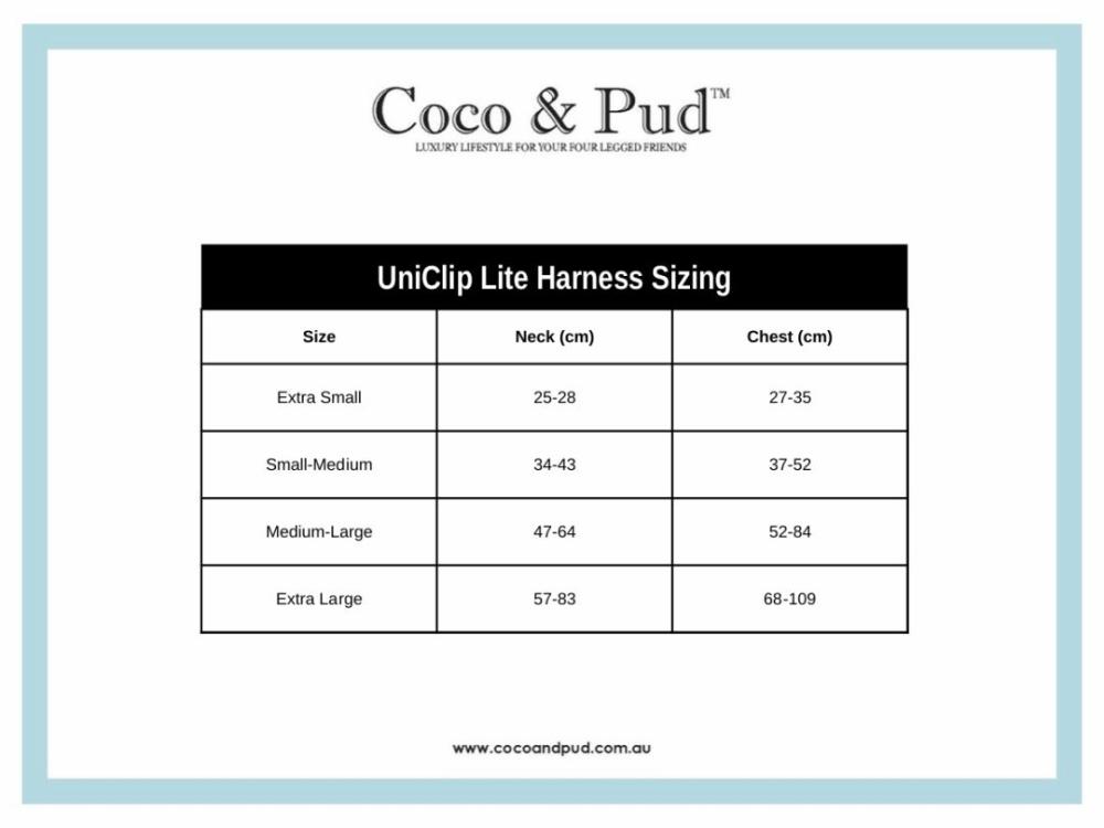 UniClip Harnesses | Deck The Paws UniClip Lite Dog Harness