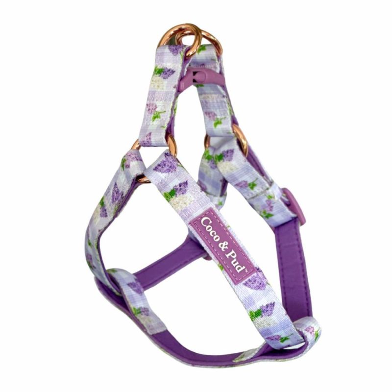 UniClip Harnesses | Gingham Lilac UniClip Lite Dog Harness