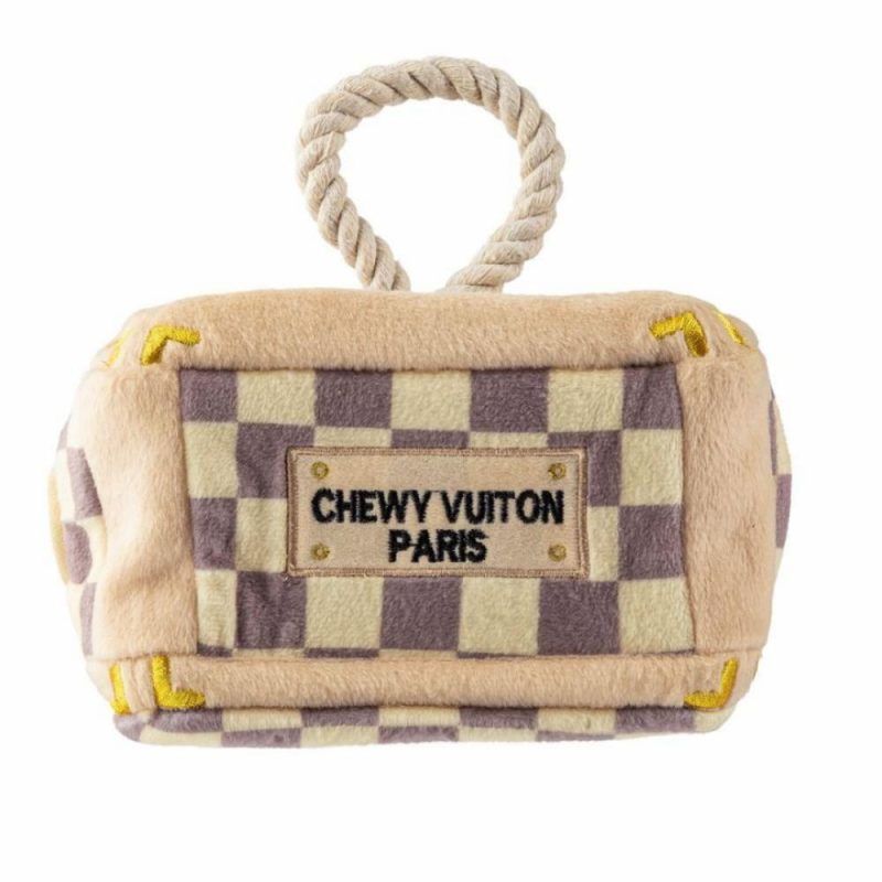 Valentine’s Day | Checker Chewy Vuiton Trunk Activity Toy