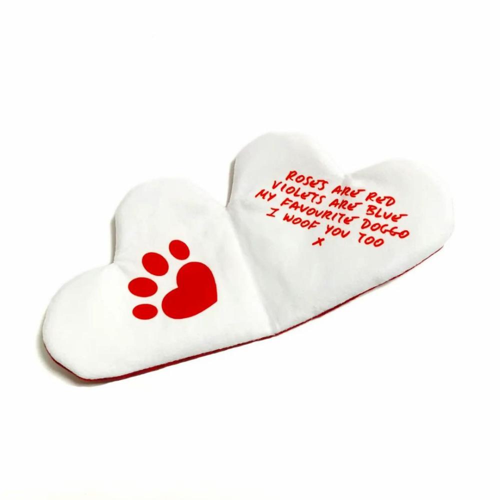 Valentine’s Day | I Woof You Valentine’s Heart Card Dog Toy