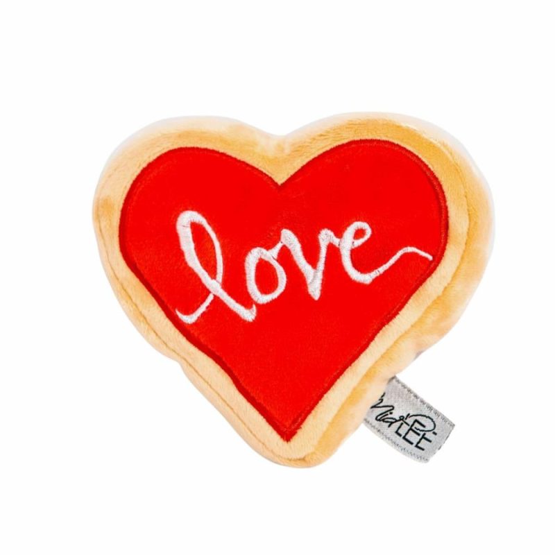 Valentine’s Day | Red Heart Love Sugar Cookie Dog Toy