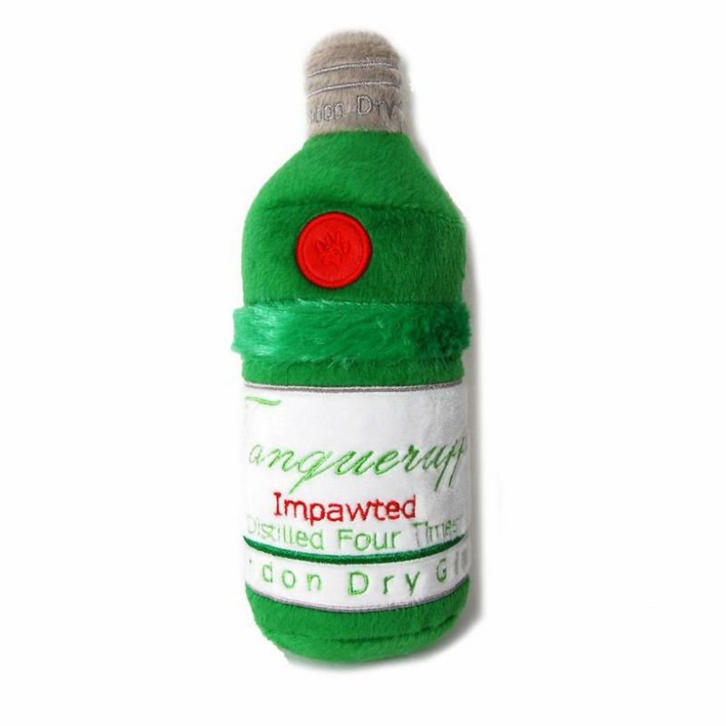 Valentine’s Day | Tanqueruff Impawted Gin Dog Toy