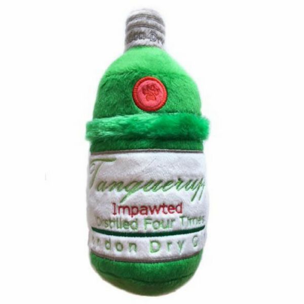 Valentine’s Day | Tanqueruff Impawted Gin Dog Toy