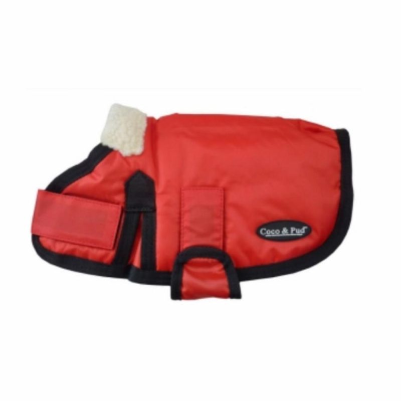 Waterproof Coats | Waterproof Dog Coat 3008-B Red (For Big Dogs)