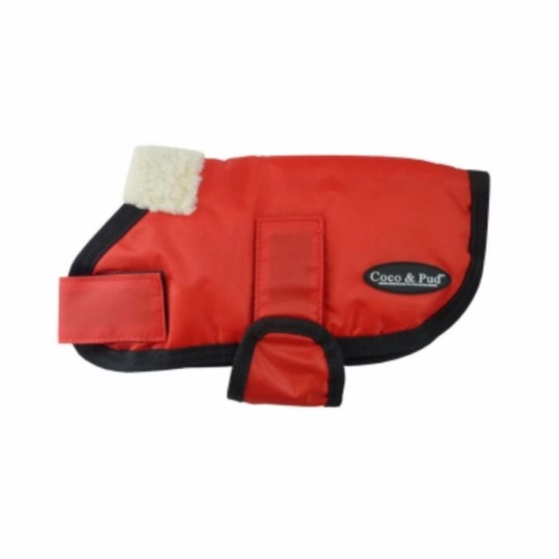 Waterproof Coats | Waterproof Dog Coat 3008-B Red (For Big Dogs)